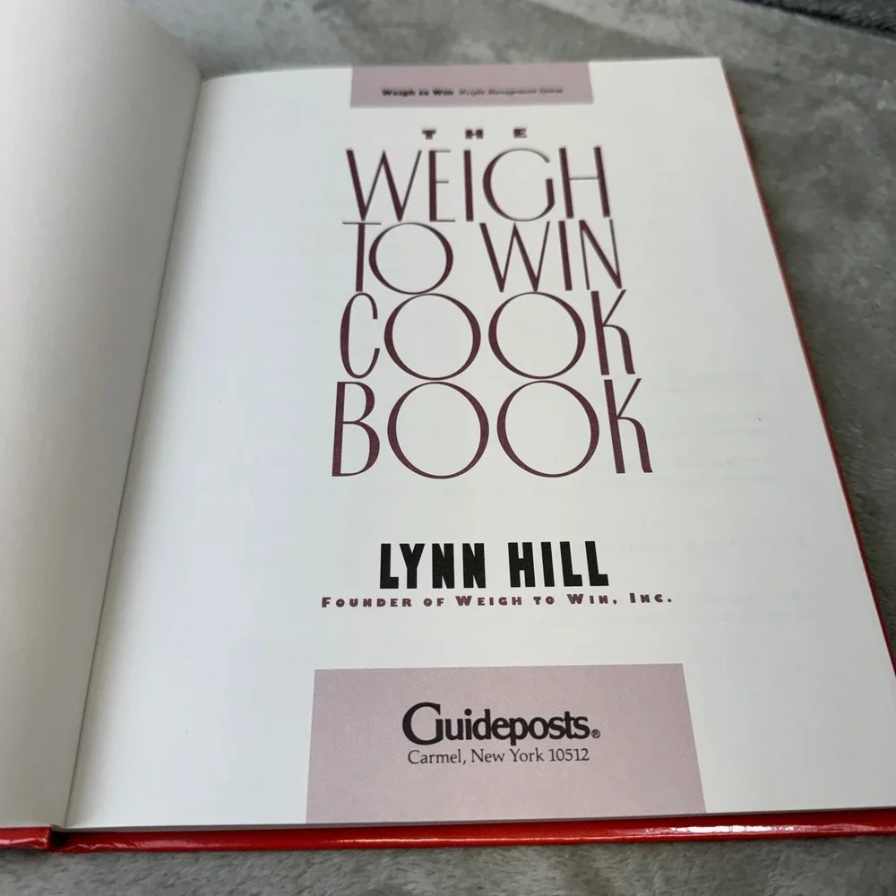 Healthy Cookbook Lot Weigh to Win Lynn Hill & 365 Quick Healthy Recipes Hartvig‎